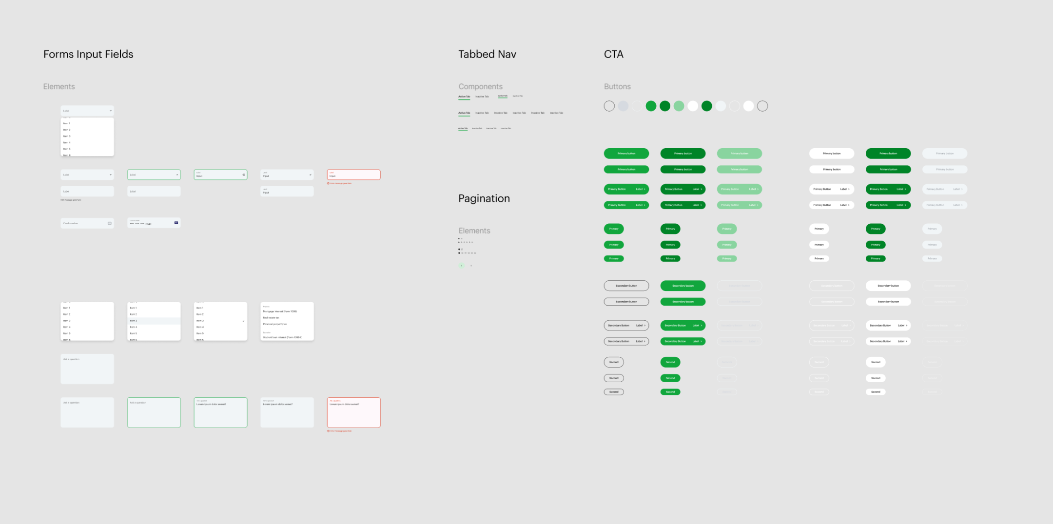 Continued view of components