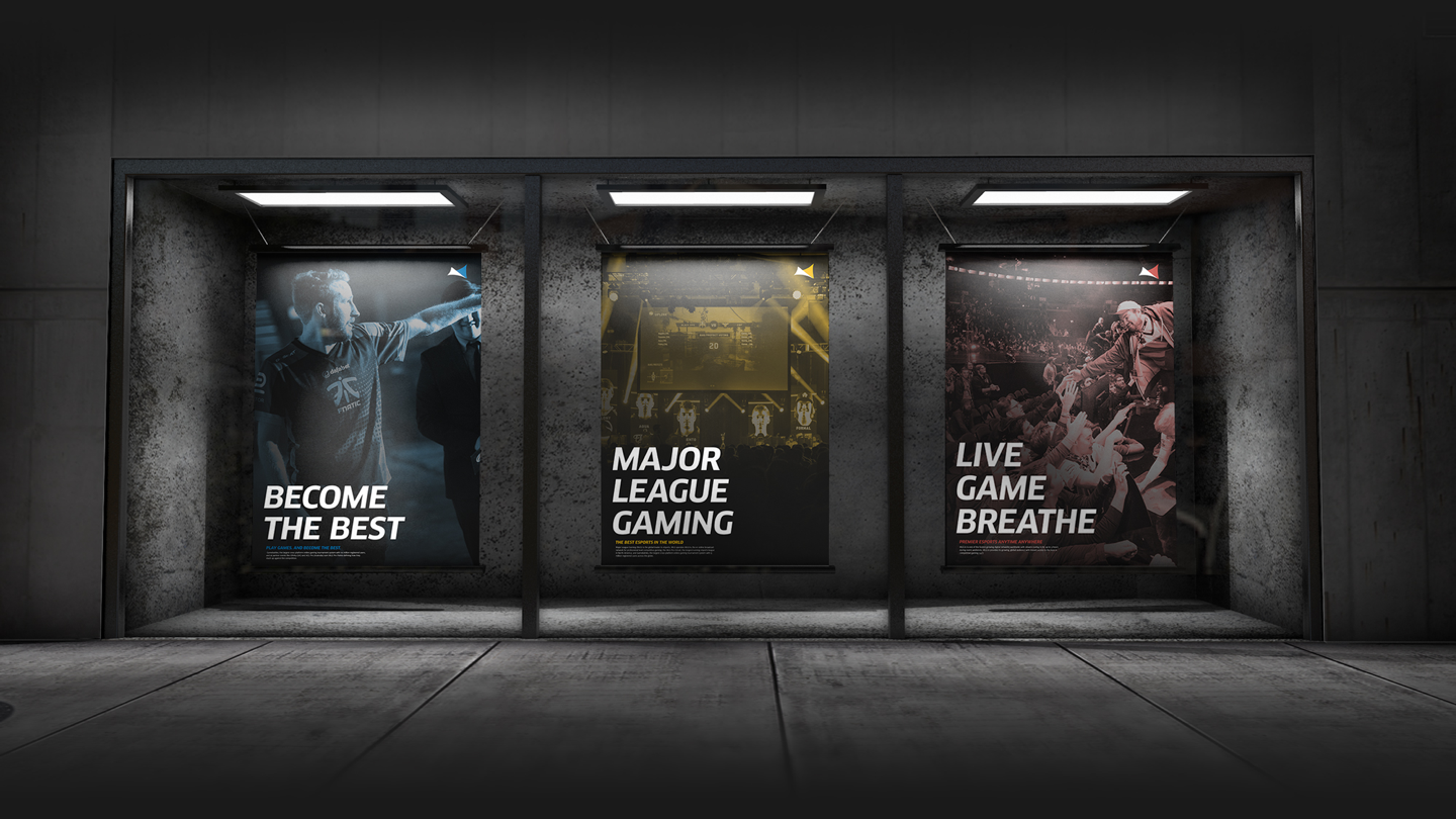 Poster series for the brand